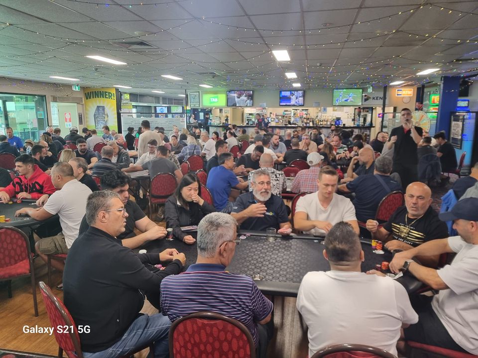 Featured image for “NPL poker tournament prize pool $20k. Full room 200 people great atmosphere. Late buy 2pm. Lets go people lets have a go #wp”