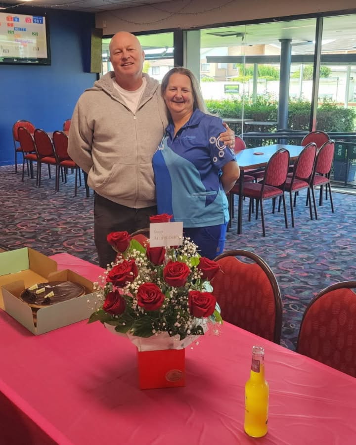 Featured image for “23 Years Strong: Andrew & Linley’s Anniversary Celebration at Padstow Bowling Club”