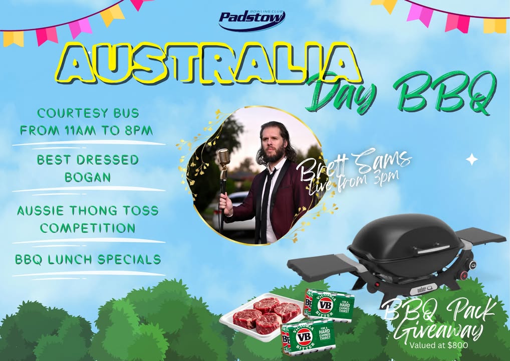 Featured image for “Australia Day Celebrations at Padstow Bowling Club”