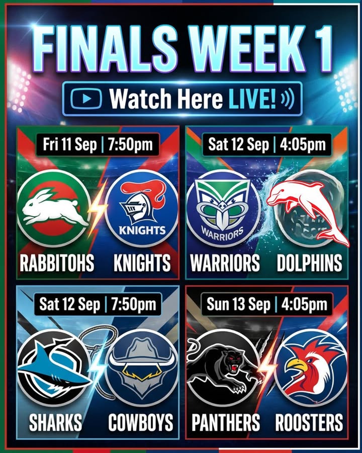 Featured image for “NRL Finals Week 1 Live on the Big Screen at Padstow Bowling Club”